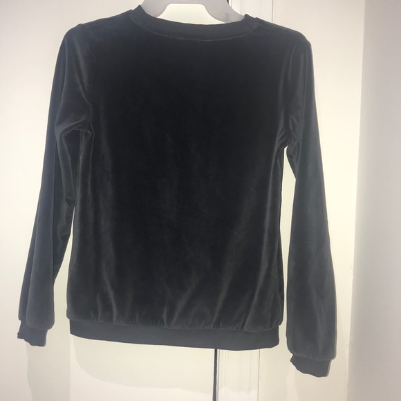 Grey suede hoodie - Picture 2 of 3